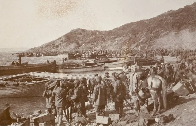Anzac Cove, Gallipoli.