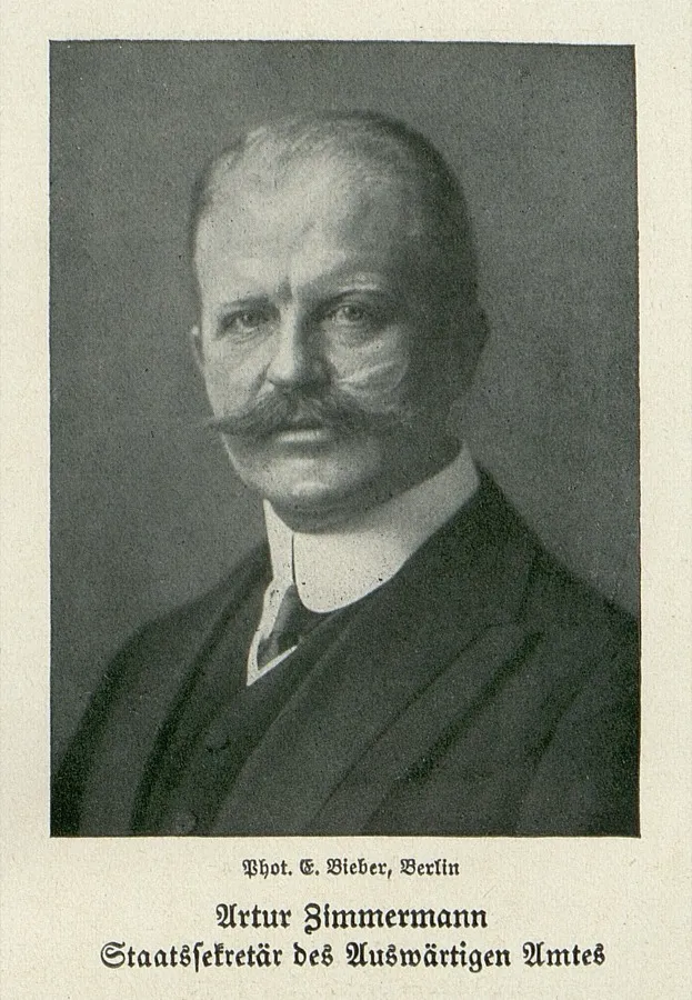 Photograph of Arthur Zimmermann