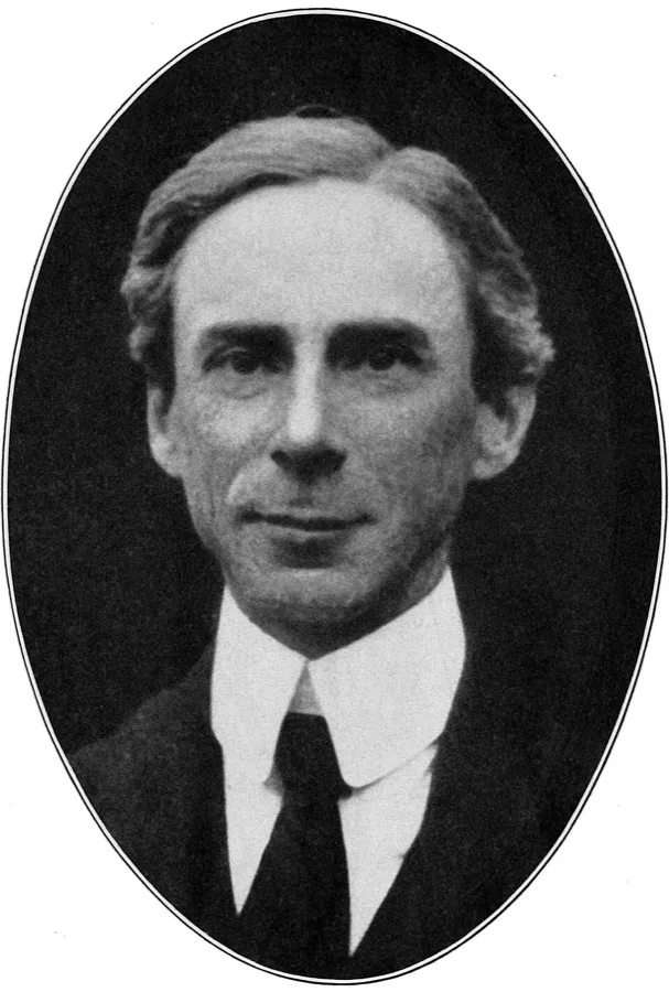 Photograph of Bertrand Russell