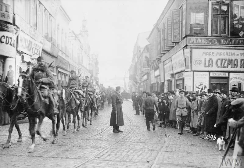 The Austro-Hungarian army in the Romanian campaign, 1916-1918, World War One.