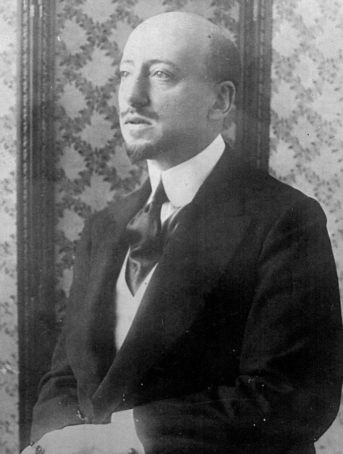 Photograph of Gabriele D'Annunzio