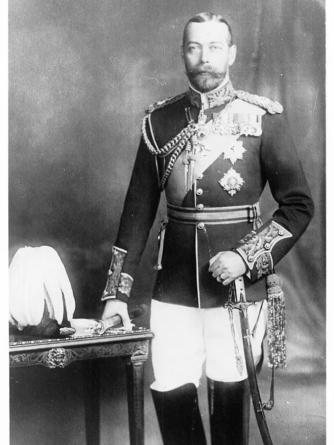 Photograph of George V