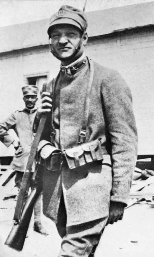 Photograph of Giuseppe Ungaretti