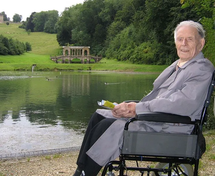 Photograph of Harry Patch