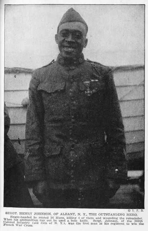 Photograph of Henry Johnson