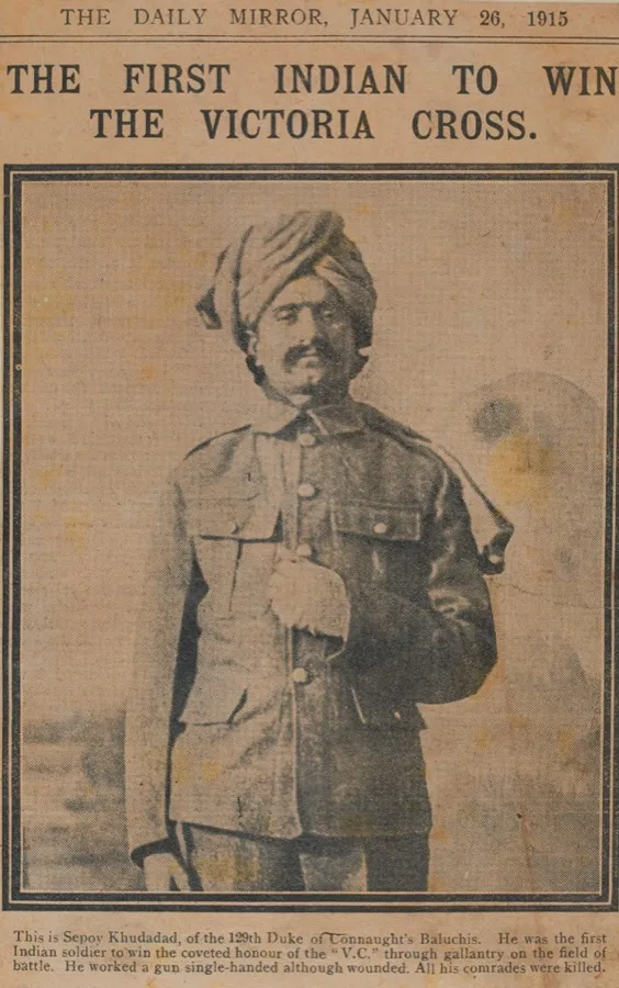 Photograph of Khudadad Khan