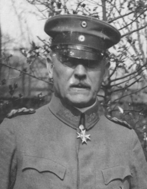 Photograph of Oskar von Hutier