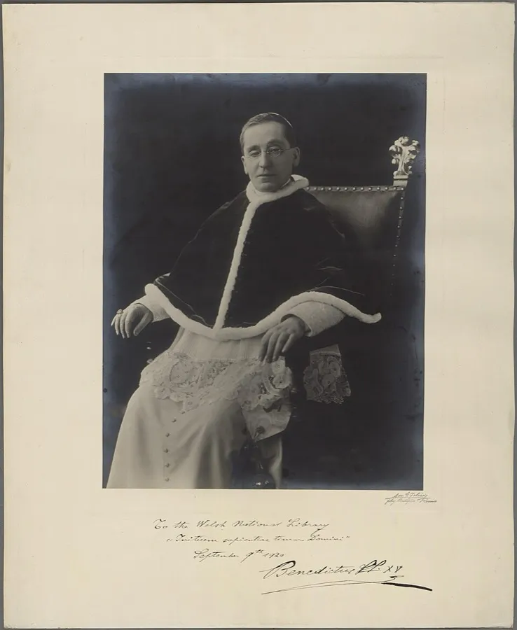 Photograph of Pope Benedict XV