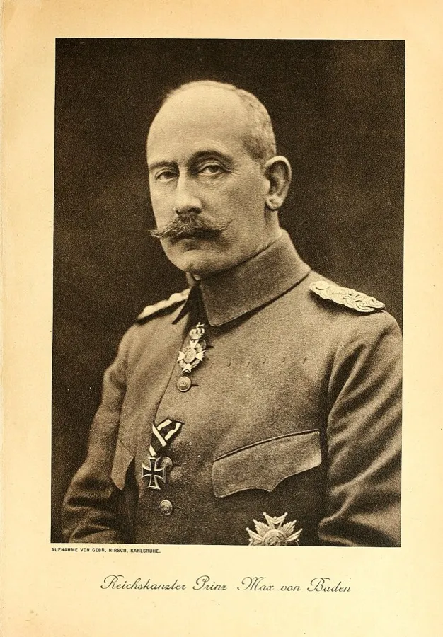 Photograph of Prince Max of Baden