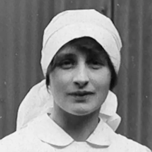 Photograph of Vera Brittain