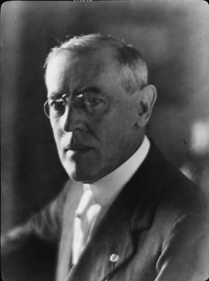 Photograph of Woodrow Wilson